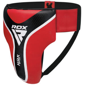 bilde 3 - GROIN GUARD AURA PLUS T-17 RØD/SVARTE-XL+